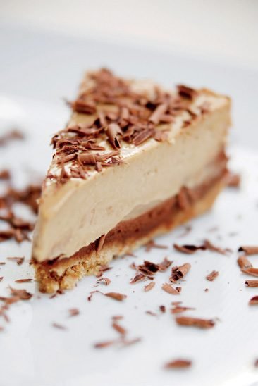 Cappuccino Fudge Chocolate Cheesecake