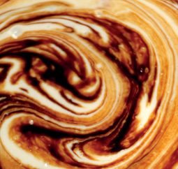 Warm caramel cream