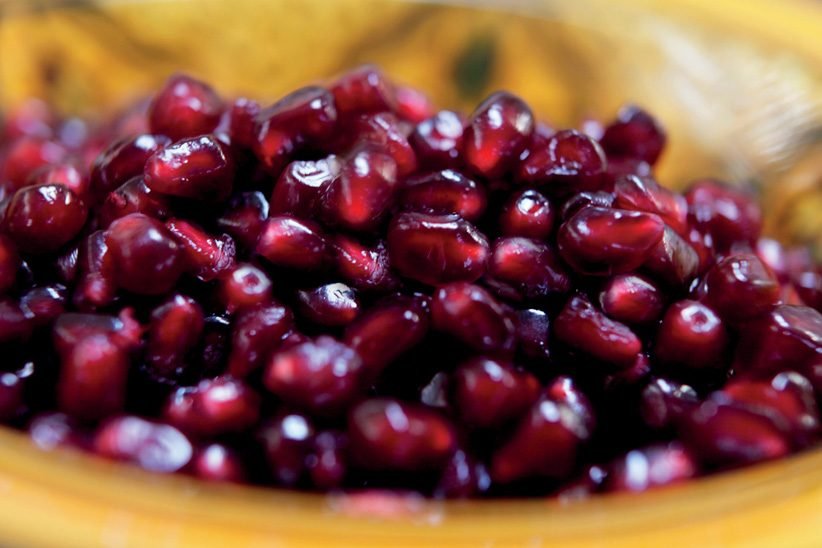 Pomegranate Cheesecake